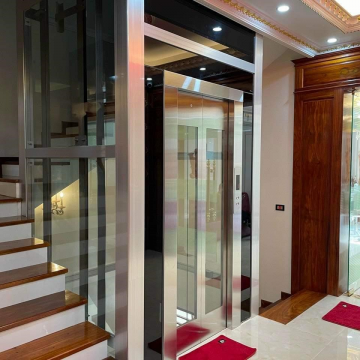 Bảo trì thang máy kính gia đình